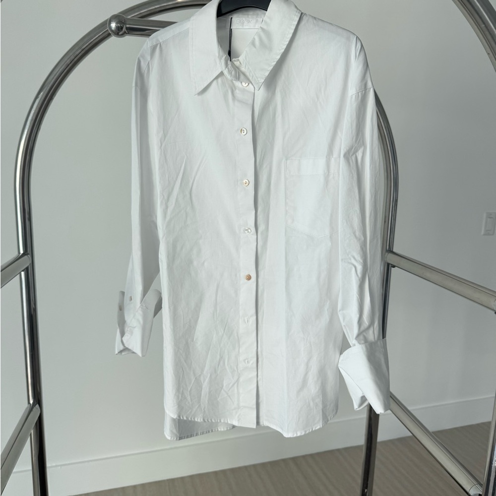 White Crsp Blouse